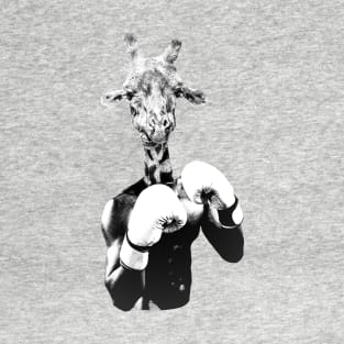 Boxing Giraffe T-Shirt